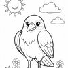 100 Bird Coloring Pages for Kids | Printable Bird Activity Book PDF for Creative Learning