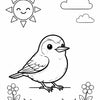 100 Bird Coloring Pages for Kids | Printable Bird Activity Book PDF for Creative Learning