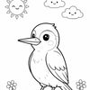 100 Bird Coloring Pages for Kids | Printable Bird Activity Book PDF for Creative Learning