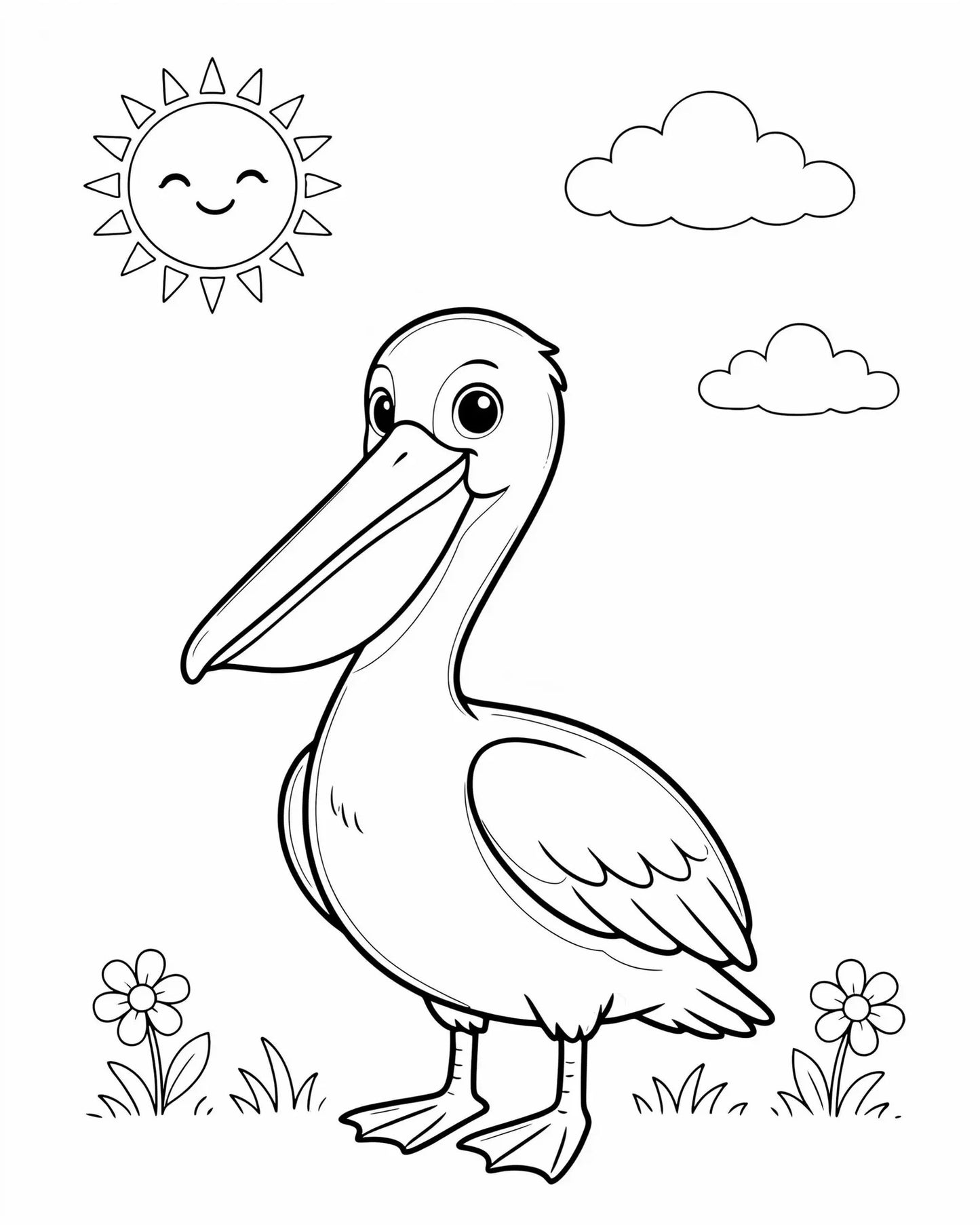 100 Bird Coloring Pages for Kids | Printable Bird Activity Book PDF for Creative Learning