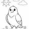 100 Bird Coloring Pages for Kids | Printable Bird Activity Book PDF for Creative Learning