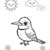 100 Bird Coloring Pages for Kids | Printable Bird Activity Book PDF for Creative Learning