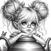 11000+ Coloring Pages Bundle for Kids & Adults | Printable Coloring Book Collection | Grayscale & Black White Coloring Pages | Creative Activity Pack