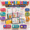 300+ Montessori Preschool Worksheets Bundle | Editable Canva Learning Activities