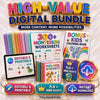 300+ Montessori Preschool Worksheets Bundle | Editable Canva Learning Activities