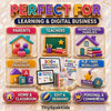 300+ Montessori Preschool Worksheets Bundle | Editable Canva Learning Activities