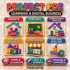 300+ Montessori Preschool Worksheets Bundle | Editable Canva Learning Activities