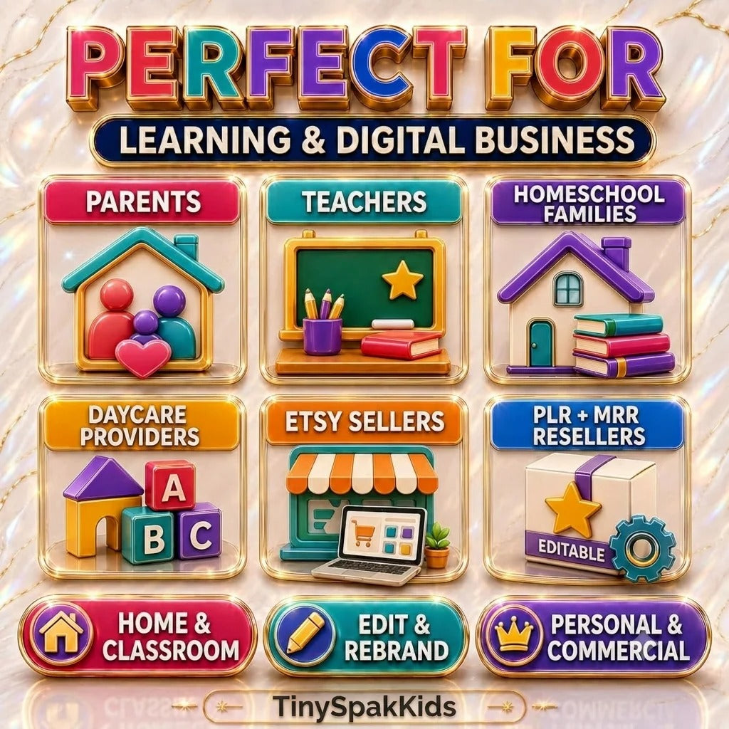 300+ Montessori Preschool Worksheets Bundle | Editable Canva Learning Activities