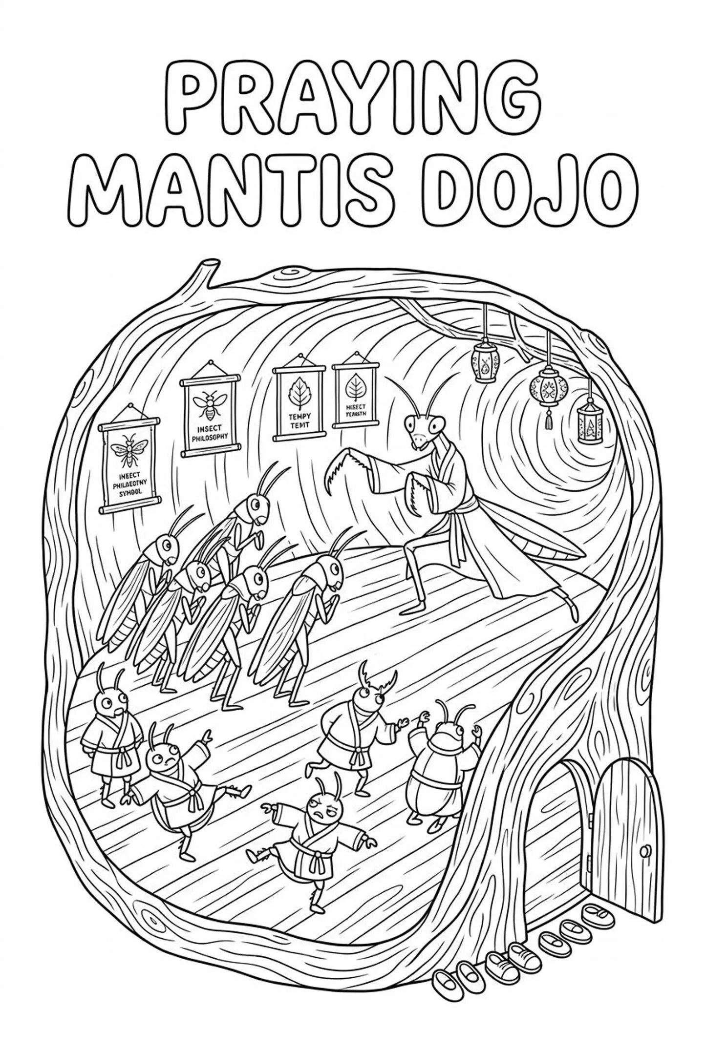 30 Jungle Animal Coloring Pages for Kids | Bugs, Birds & Wildlife Printable Activity Book PDF