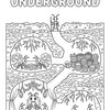 30 Jungle Animal Coloring Pages for Kids | Bugs, Birds & Wildlife Printable Activity Book PDF