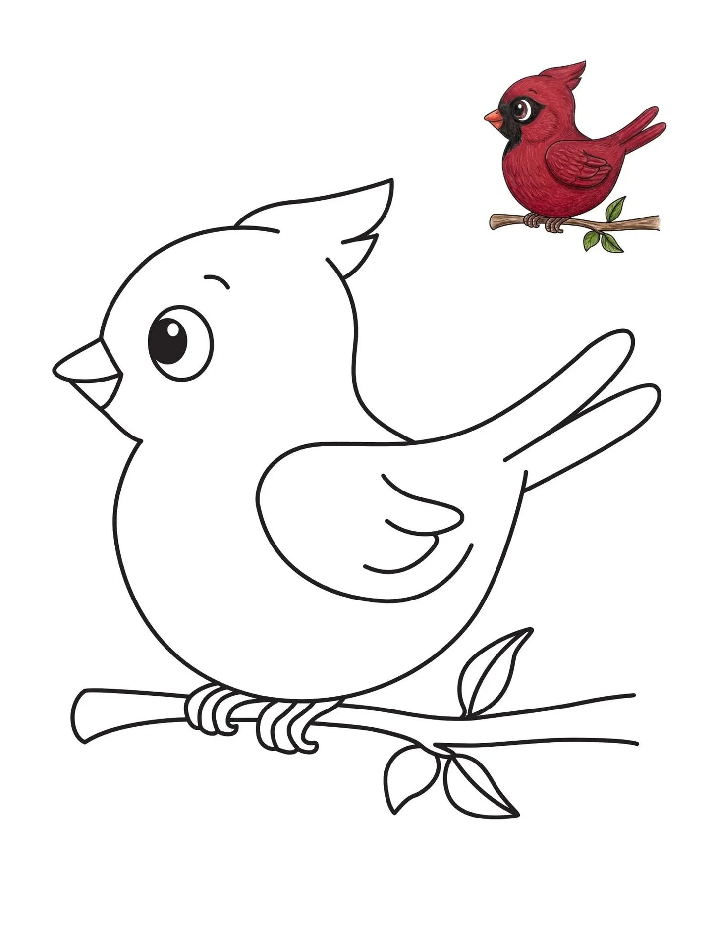 50 Bird Coloring Pages for Kids | Printable Bird Coloring Book & Fun Learning Activities