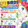 50 Bird Coloring Pages for Kids | Printable Bird Coloring Book & Fun Learning Activities