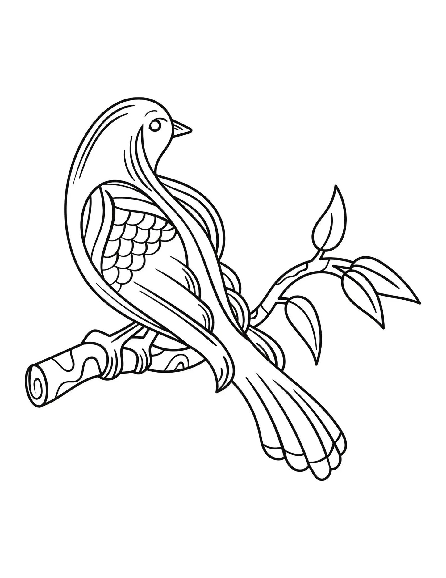 50 Bird Coloring Pages for Kids | Printable Bird Coloring Book & Fun Learning Activities
