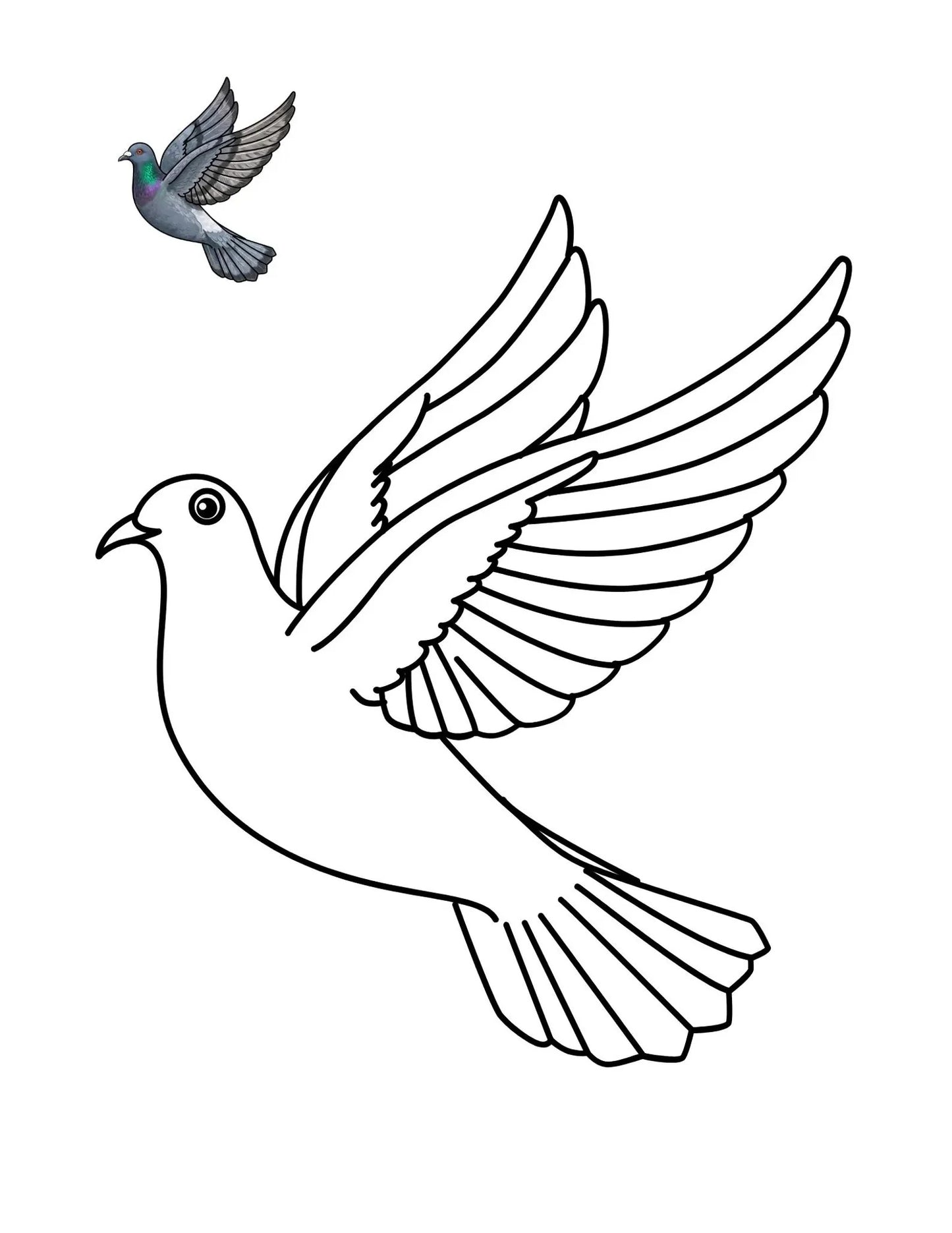 50 Bird Coloring Pages for Kids | Printable Bird Coloring Book & Fun Learning Activities