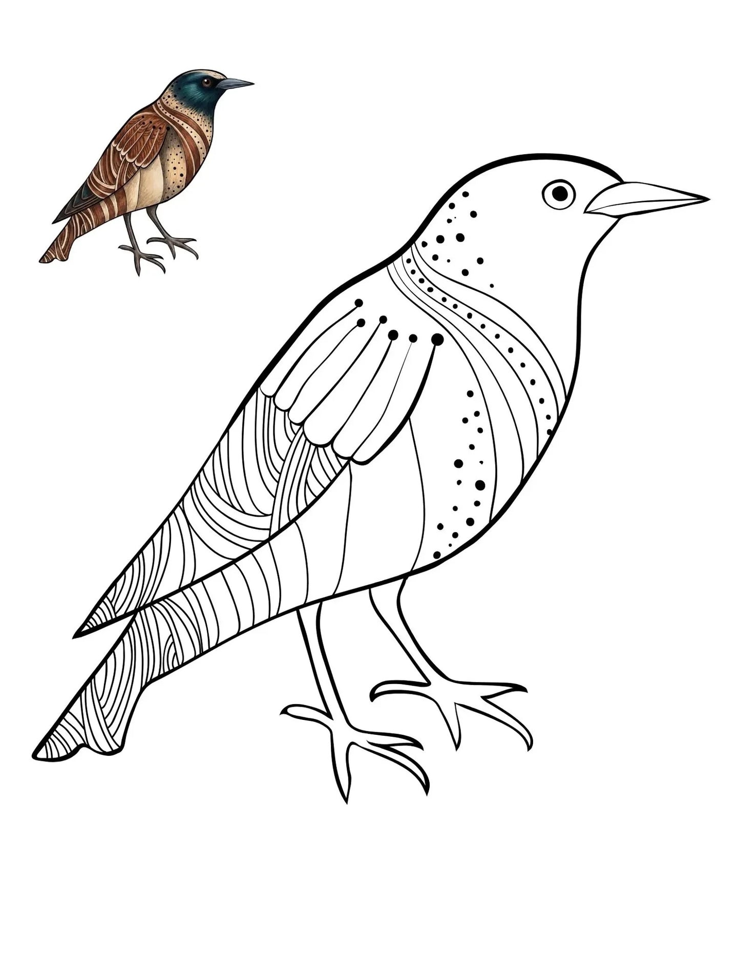 50 Bird Coloring Pages for Kids | Printable Bird Coloring Book & Fun Learning Activities