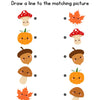 Printable Matching Worksheets – 50 Preschool & Kindergarten Match