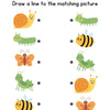 Printable Matching Worksheets – 50 Preschool & Kindergarten Match
