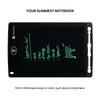 Portronics Ruffpad 8.5E Re-Writable LCD Writing Pad, 8.5-Inch Drawing & Handwriting Tablet for Kids and Adults, Portable Learning, Doodling & Playing Pad, Black