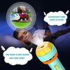 Kids Slide Projector Torch with Interchangeable Picture Slides | Premium ABS Material & Easy-to-Use Design | Versatile Flashlight for Bedtime Stories and Nighttime Fun | Perfect Sleep Companion for Children