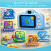 Kids Digital Camera Toy with 3.0MP Photos & 1080P Video | 2-Inch Screen, Up to 32GB Storage & USB Rechargeable | Games, Fun Filters & Time-Lapse Features | Educational Birthday Gift for Boys & Girls Ages 3–12 | Blue