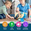 Voice-Activated Dancing Monkey Toy | Fun Spinning, Rolling & Tumbling Banana Monkey Toy with Colorful LED Lights and Exciting Sound Effects for Kids
