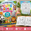 75 Cute Animal Coloring Pages for Kids | Printable Animal Coloring Book PDF