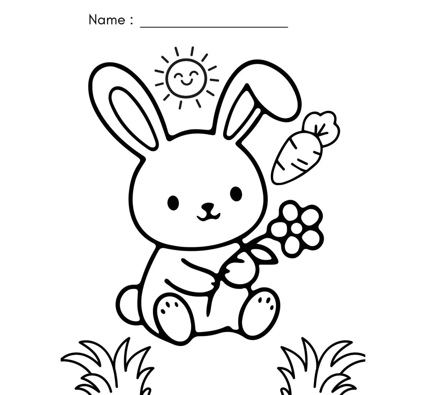75 Cute Animal Coloring Pages for Kids | Printable Animal Coloring Book PDF