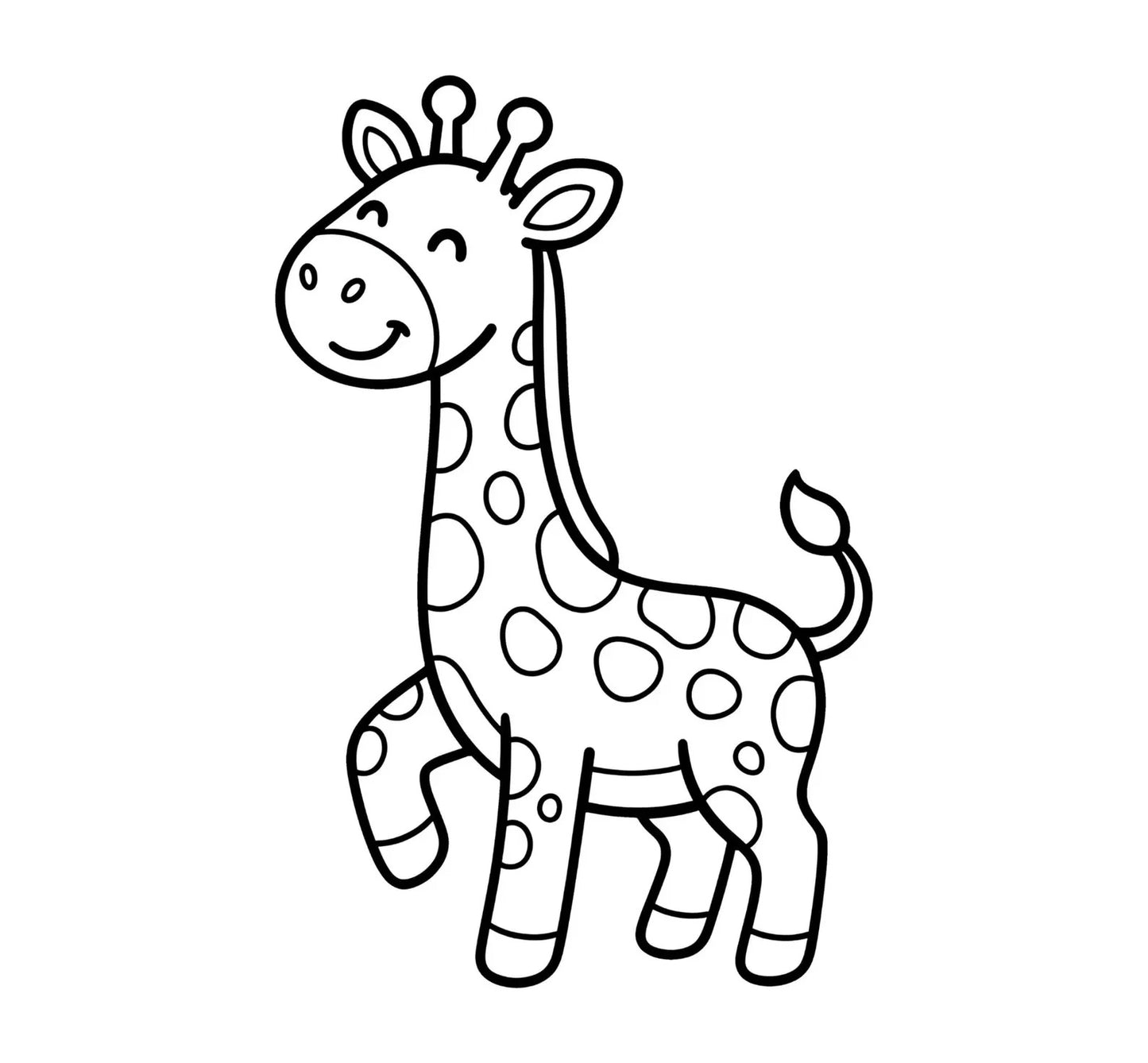 75 Cute Animal Coloring Pages for Kids | Printable Animal Coloring Book PDF