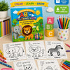 ABC Animal Coloring Book for Kids | A-Z Alphabet Learning & Coloring Activities