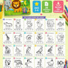 ABC Animal Coloring Book for Kids | A-Z Alphabet Learning & Coloring Activities