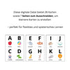 ABC Alphabet Flash Cards Printable PDF | 26 A-Z Learning Cards + 7 Cut-Out Pages for Preschool & Kindergarten