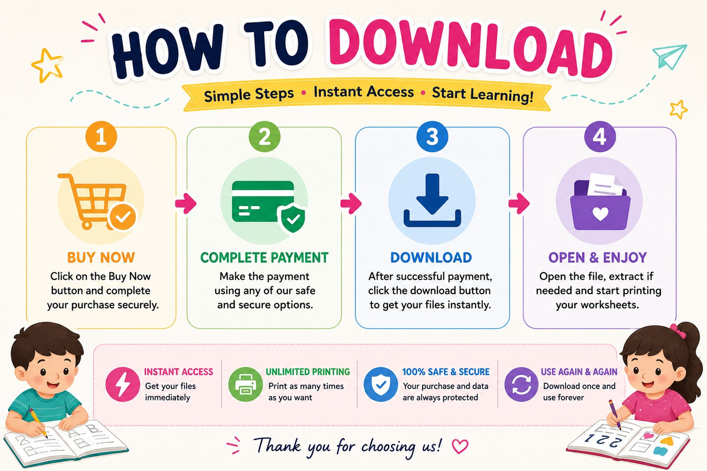 📚 11,000+ Printable Worksheets – Learn, Print & Enjoy! ✨