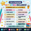 Kids Learning Bundle 500,000+ Printable Worksheets & Activities | PLR + MRR License | Homeschool, Preschool, Busy Book, Coloring Pages