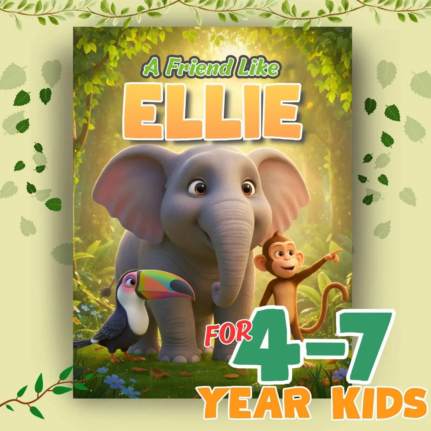 A Friend Like Ellie Kids Story Book PDF | Kindness & Friendship Adventure Digital Download Select 87 more words to run Humanizer.