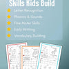 Phonics Workbook & ABC Alphabet Tracing
