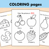 Preschool Color of the Week Worksheets, Printable Color Learning Activities for Toddlers, Educational Preschool Coloring Pages for Kids