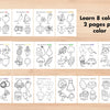 Preschool Color of the Week Worksheets, Printable Color Learning Activities for Toddlers, Educational Preschool Coloring Pages for Kids