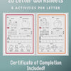Phonics Workbook & ABC Alphabet Tracing