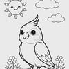 100 Bird Coloring Pages for Kids | Printable Bird Activity Book PDF for Creative Learning